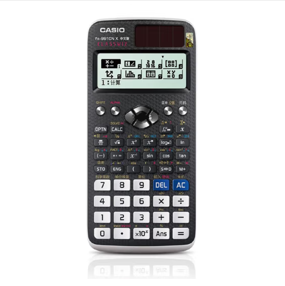 卡西欧（CASIO） FX-991CN X 中文函数科学计算器  黑色款