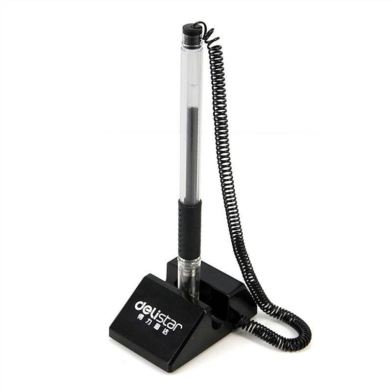 得力6791中性台笔(黑)(支)