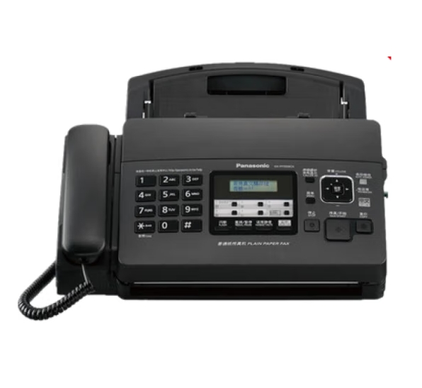 松下7009全中文显示黑色 普通纸传真机 a4中文显示多功能传真机
